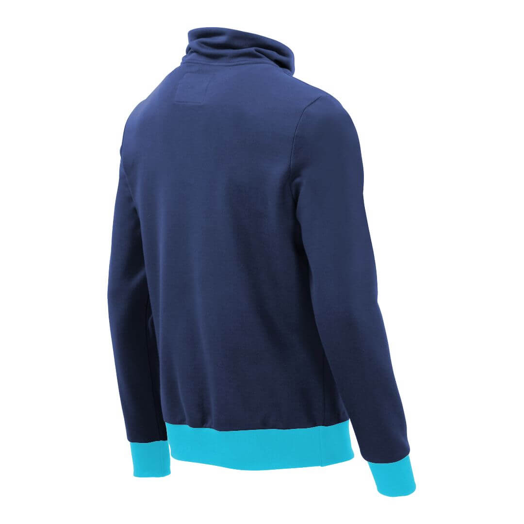 Pullover mit Schalkragen_fairtrade_blau_GM2WIR_rueck