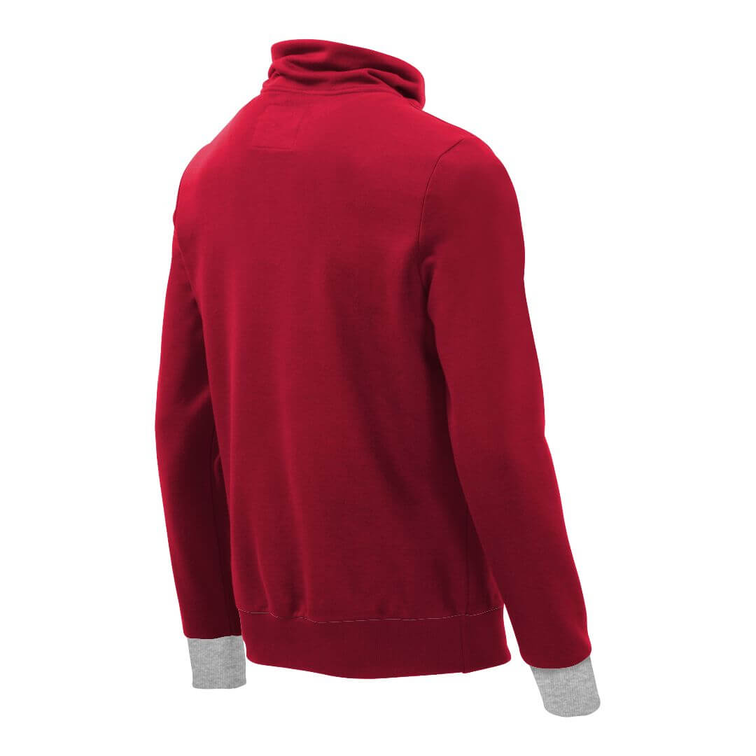 Pullover mit Schalkragen_fairtrade_rot_UTDWE3_rueck