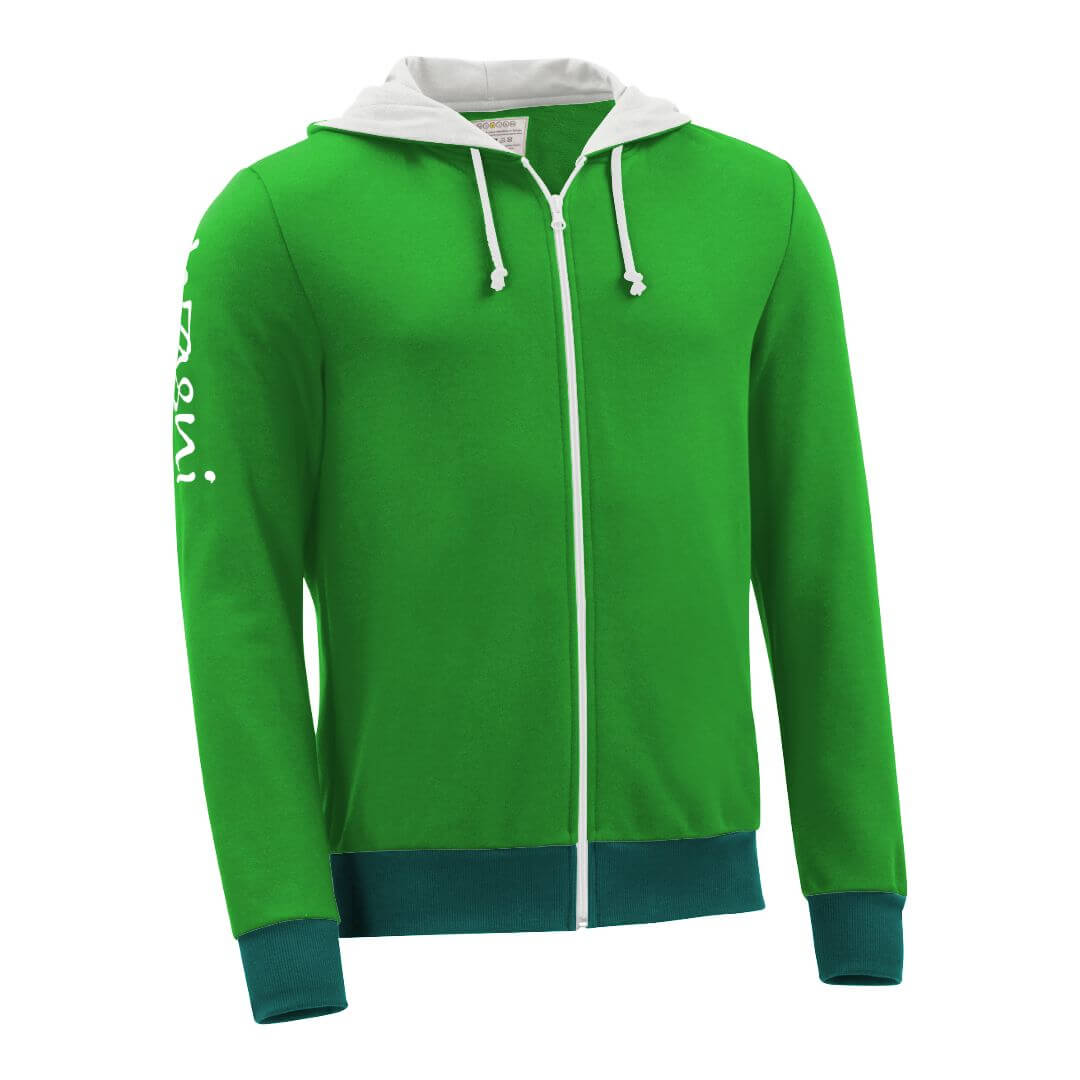 Kapuzenjacke_fairtrade_gruen_W4JKD9_front
