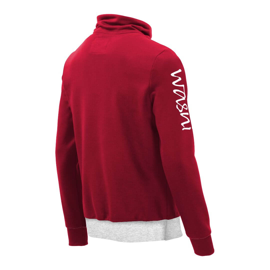 Pullover mit Schalkragen_fairtrade_rot_LH9208_rueck