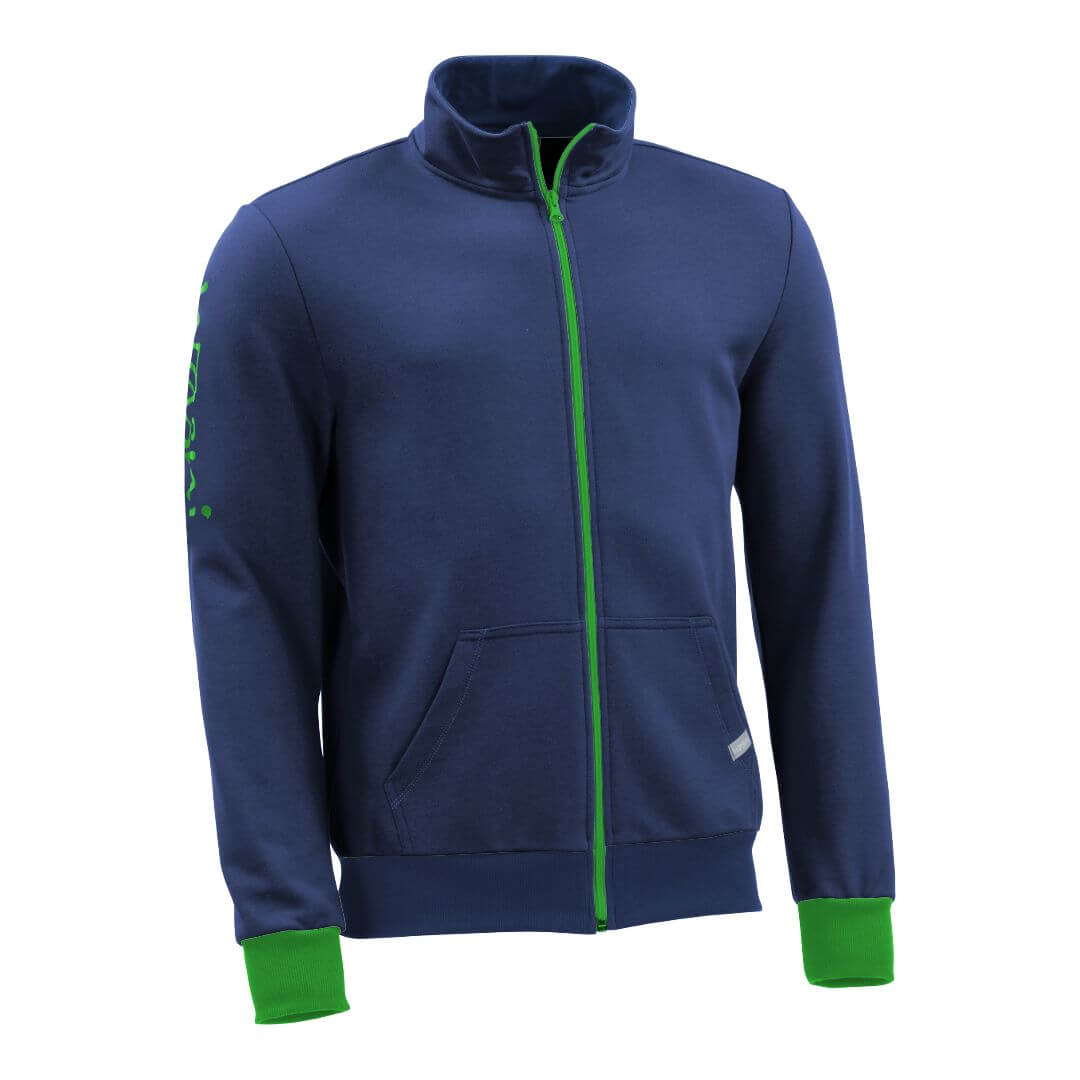 Sweatjacke_fairtrade_blau_UESVSB_front