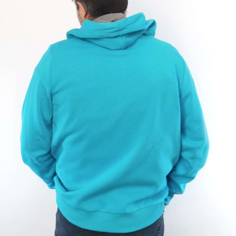 tuerkis zip Hoodie fair fashion biobaumwolle öko slow fashion Hoodie türkisene jacke mit kapuze kapuzenjacke in turquoise
