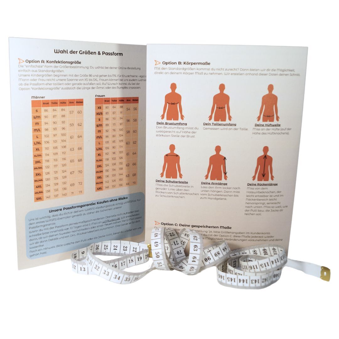 Geschenk-Gutschein-mit-Stoffmusterkarte-fair-fashion-hoodies-made-in-Germany-aus-bio-baumwolle-mit-Masstabellen-massanleitung