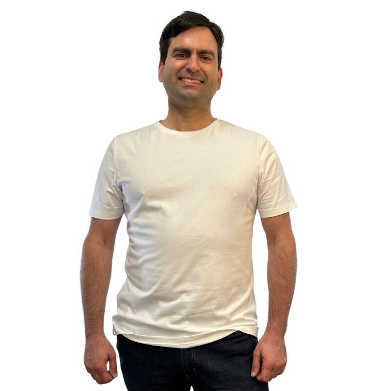 TShirt_weiß_Männer_Biobaumwolle_Fairfashion made in Germany