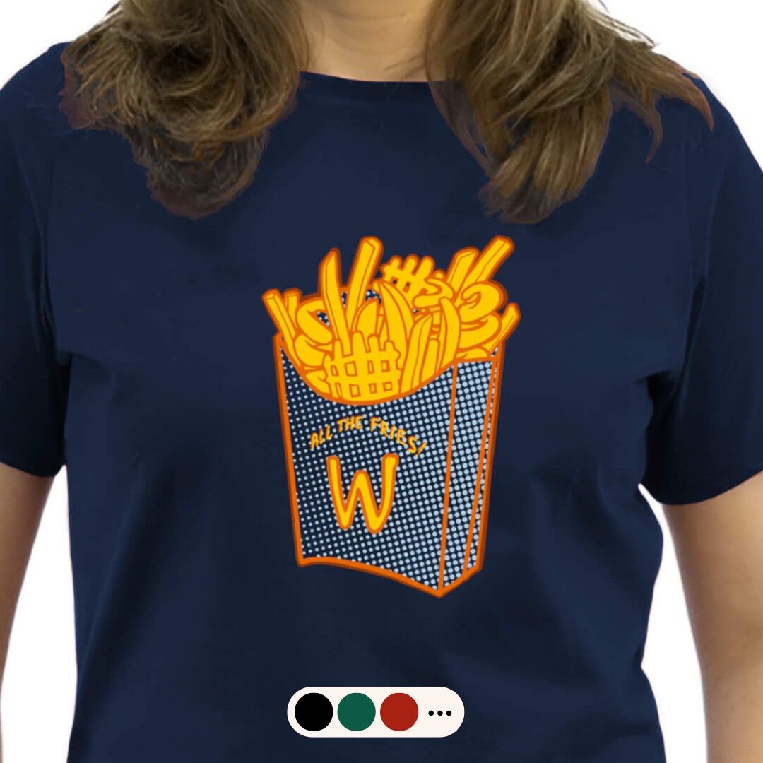TshirtPrint_Frau_Pommes_marine