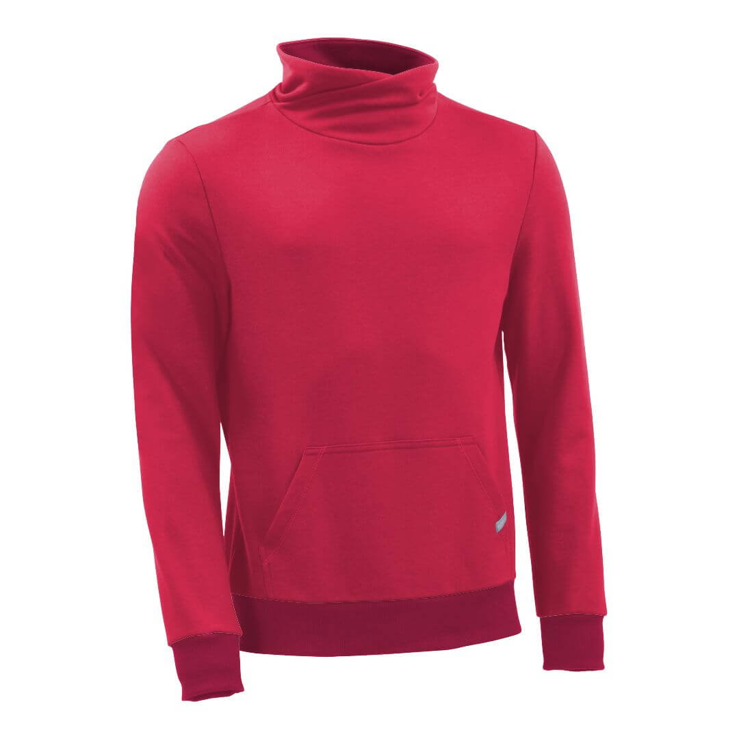 Pullover mit Schalkragen_fairtrade_himbeer_JKOQIO_front