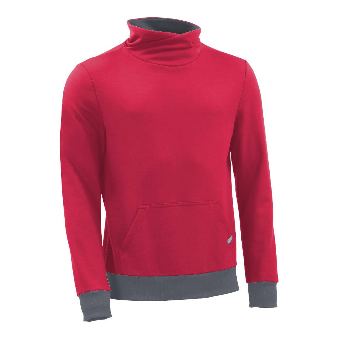 Pullover mit Schalkragen_fairtrade_himbeer_RTAYUT_front