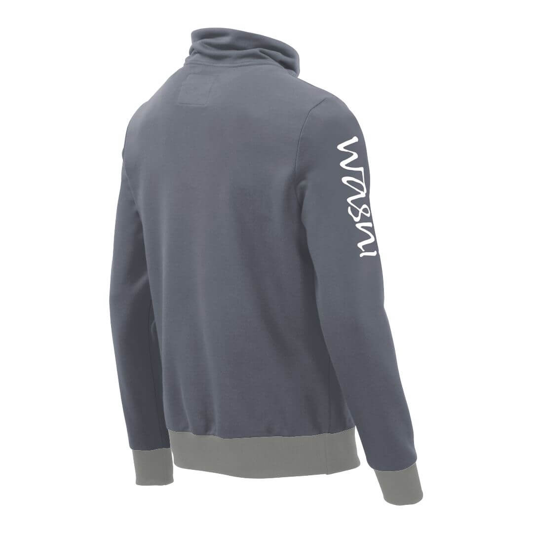 Pullover mit Schalkragen_fairtrade_grau_I60MZF_rueck