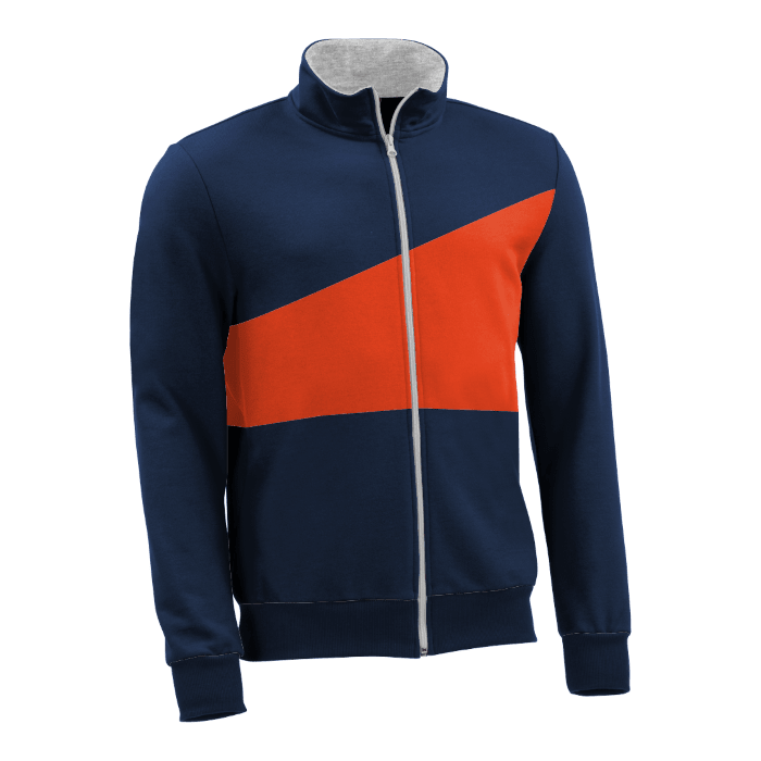 Sweatjacke Stehkragen Zipper bio fair made in Germany 66KTKW