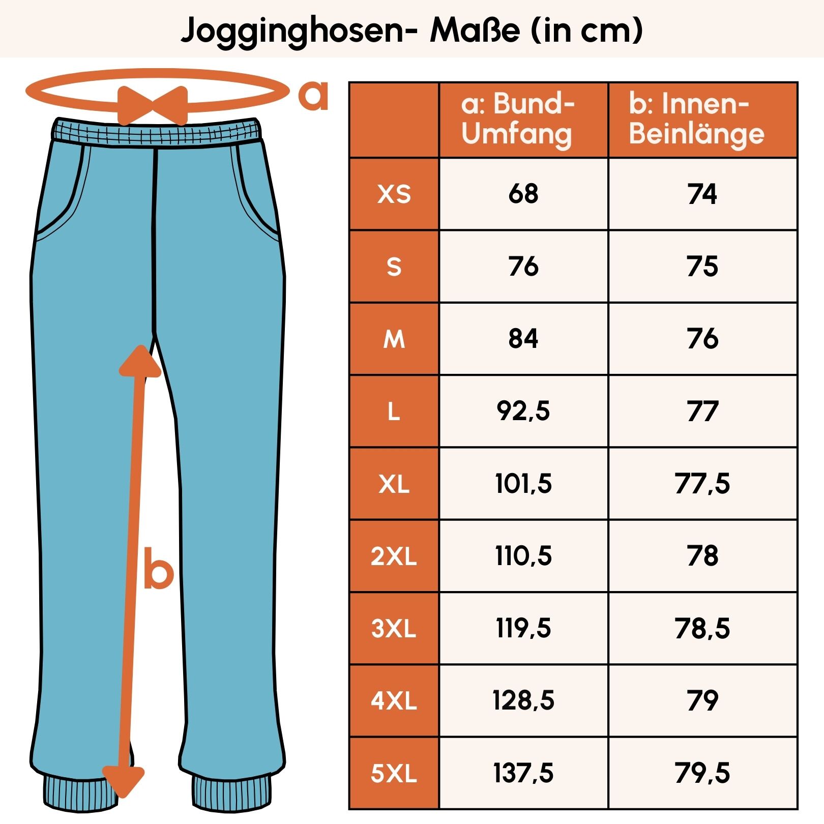 Jogginghosen_maße