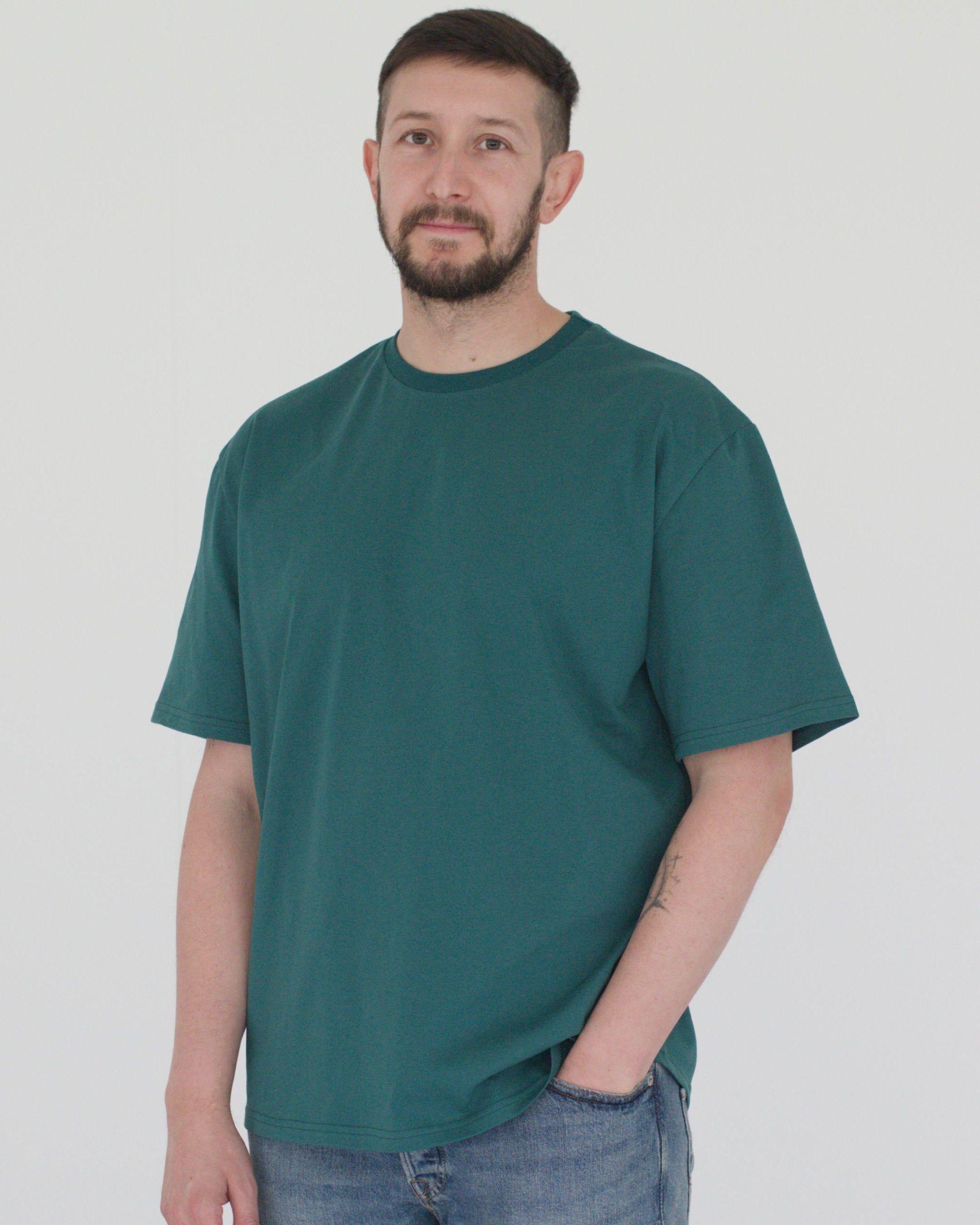 oversized_tshirt_unisex_petrol_mann_front02