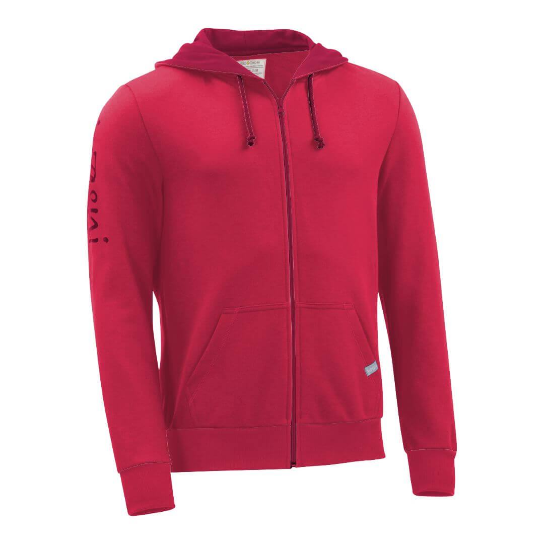 Kapuzenjacke_fairtrade_himbeer_OOD49F_front