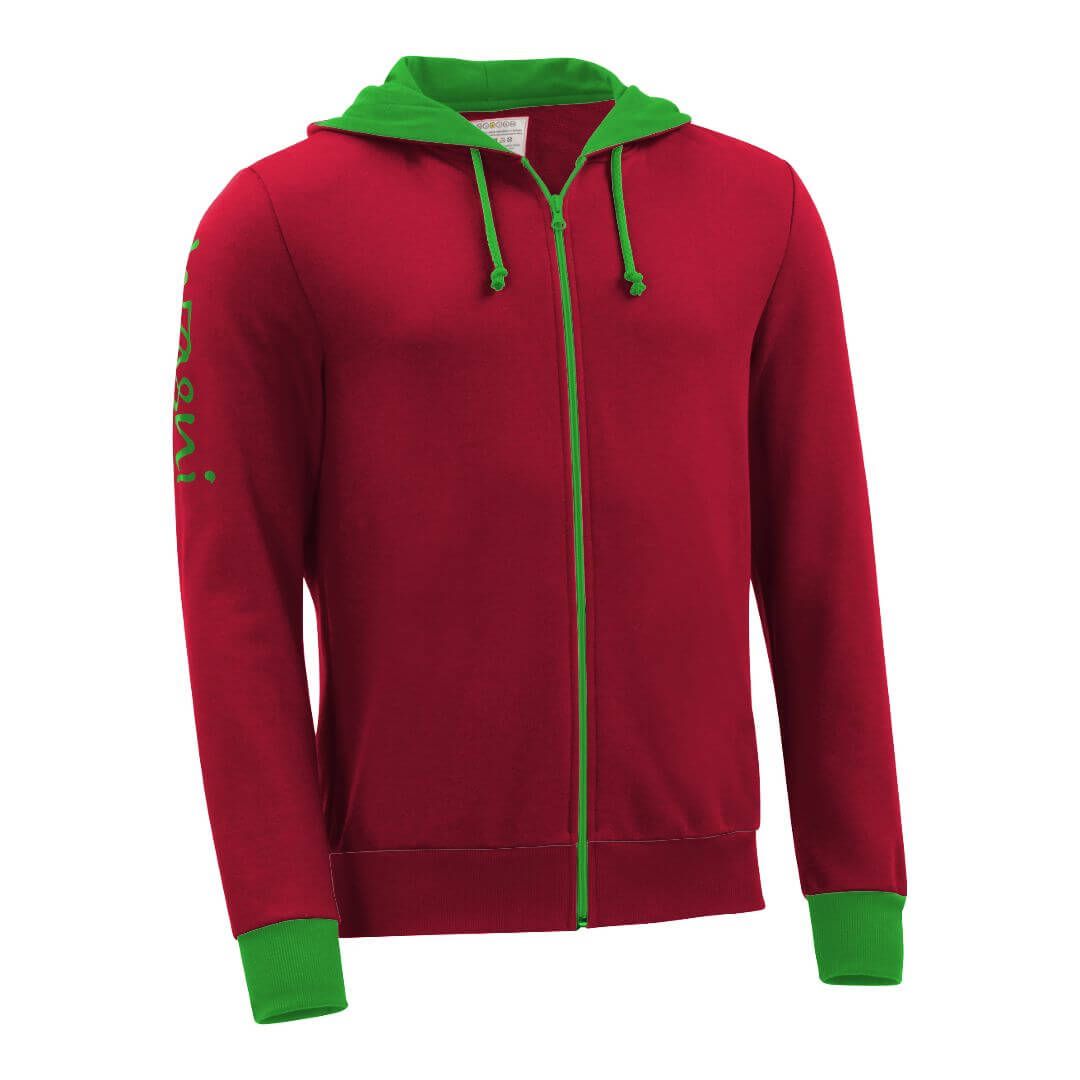 Kapuzenjacke_fairtrade_rot_J0RP9G_front