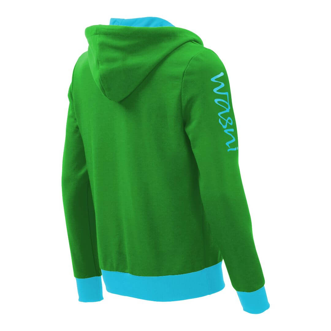 Kapuzenpullover mit Schalkragen_fairtrade_gruen_U9TTUR_rueck