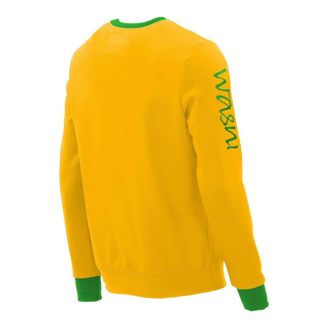 Pullover mit V-Ausschnitt_fairtrade_gelb_Q4NNUC_rueck