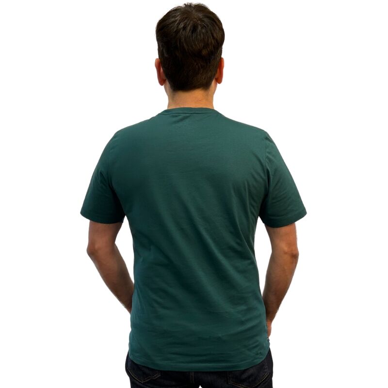 TShirt_petrol_Männer_Biobaumwolle_Fairfashion in Deutschland produziert