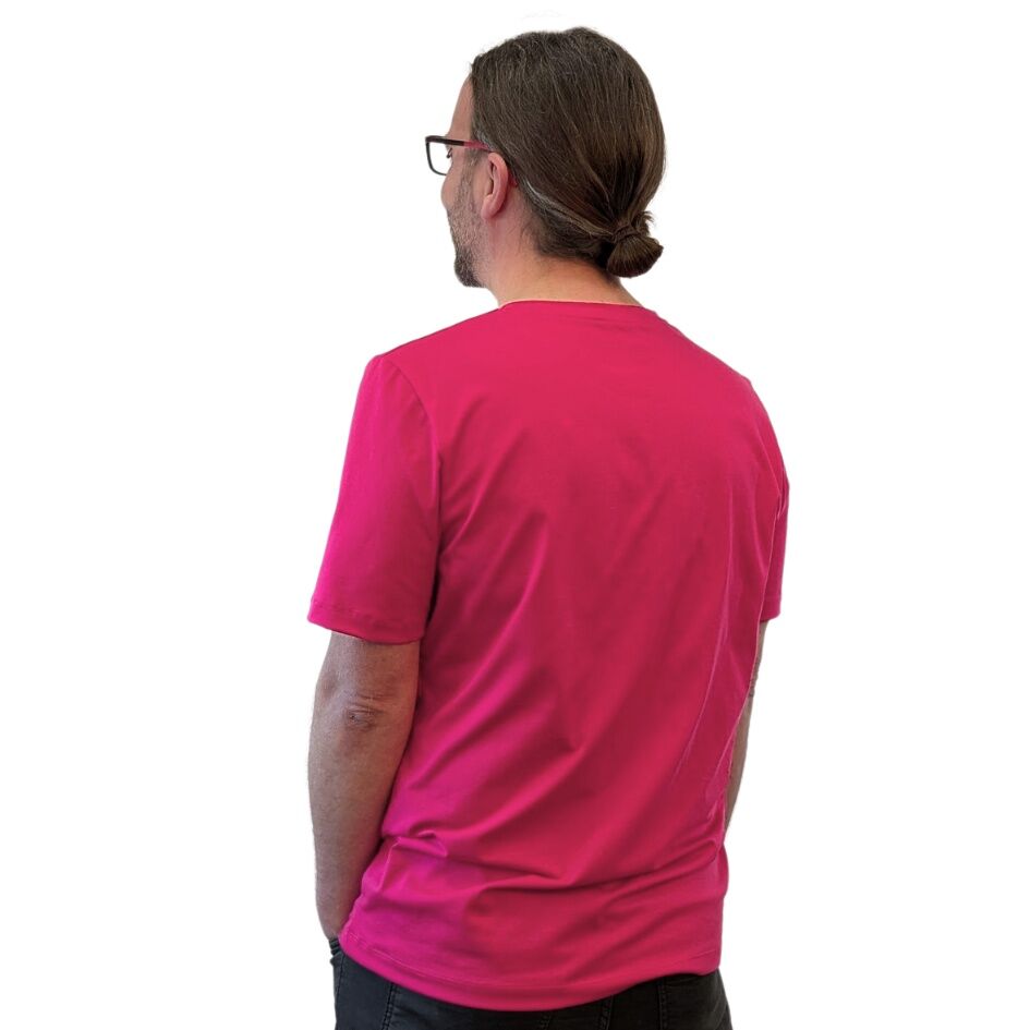 t-shirt_mann_stretch_baumwolle_fair_pink_rueck
