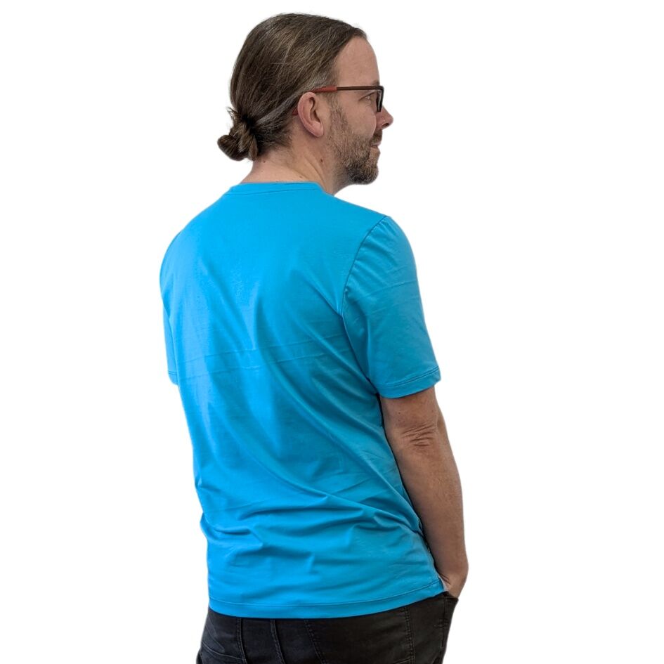 t-shirt_mann_stretch_baumwolle_fair_tuerkis_rueck
