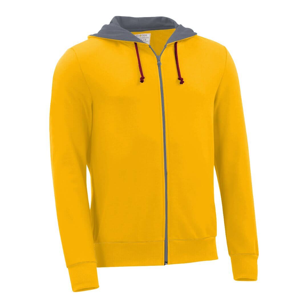 Kapuzenjacke_fairtrade_gelb_PRQQVW_front