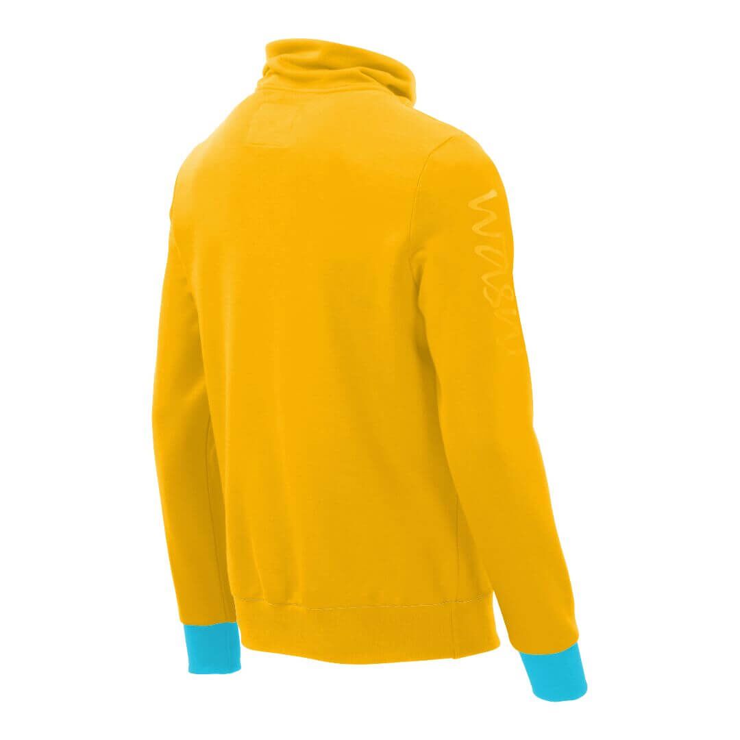 Pullover mit Schalkragen_fairtrade_gelb_WEQ65Z_rueck