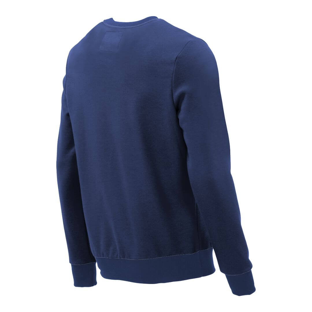 Pullover mit V-Ausschnitt_fairtrade_blau_8PB8C3_rueck