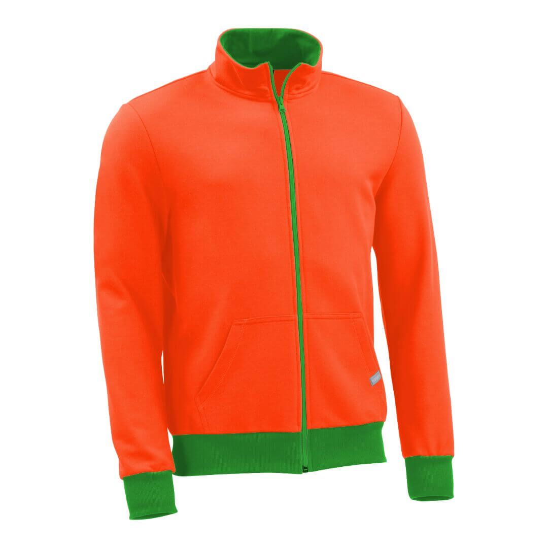 Sweatjacke_fairtrade_orange_4NCXRN_front