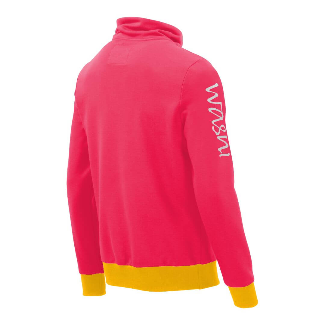 Pullover mit Schalkragen_fairtrade_pink_4AFP8J_rueck