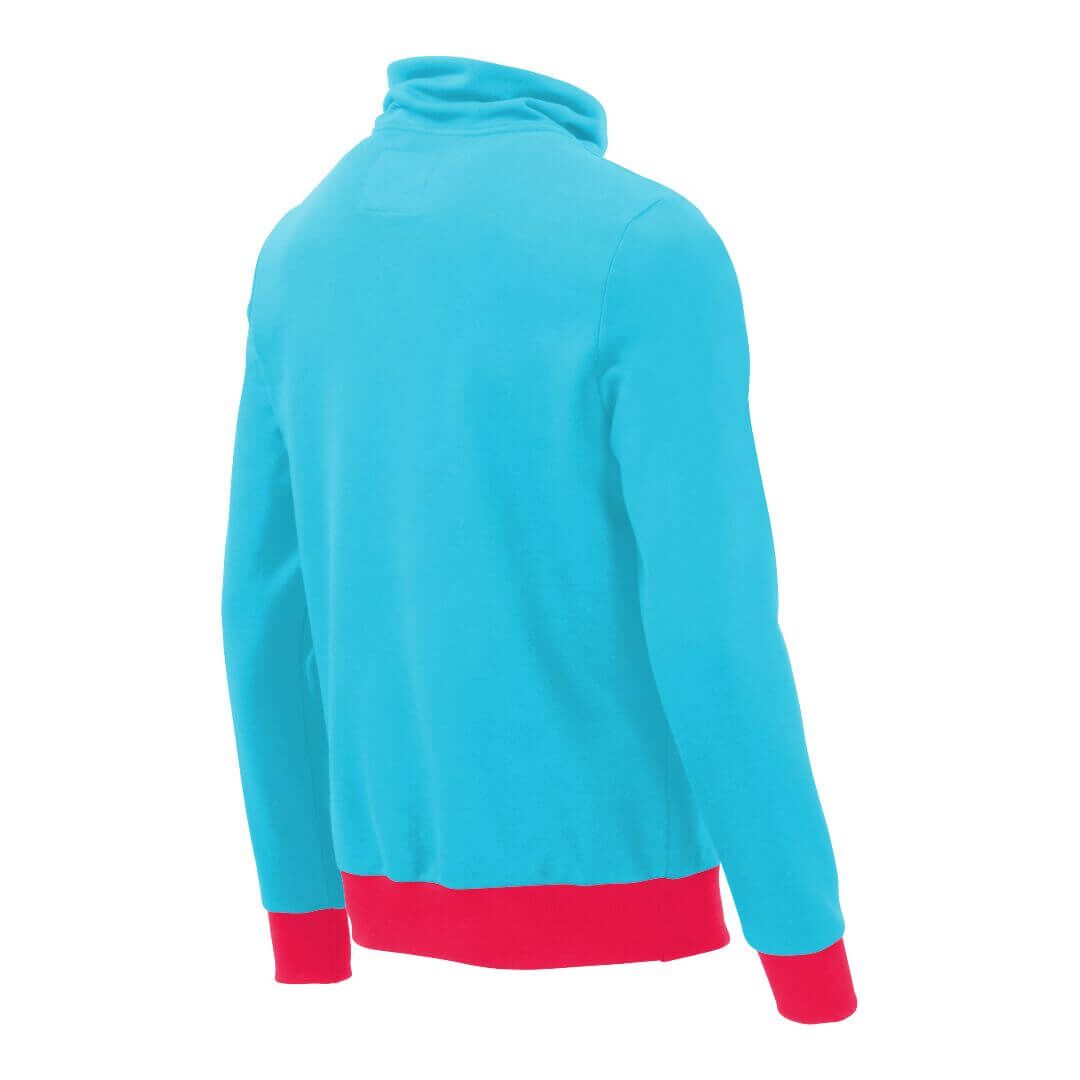 Pullover mit Schalkragen_fairtrade_tuerkis_5UQHZO_rueck