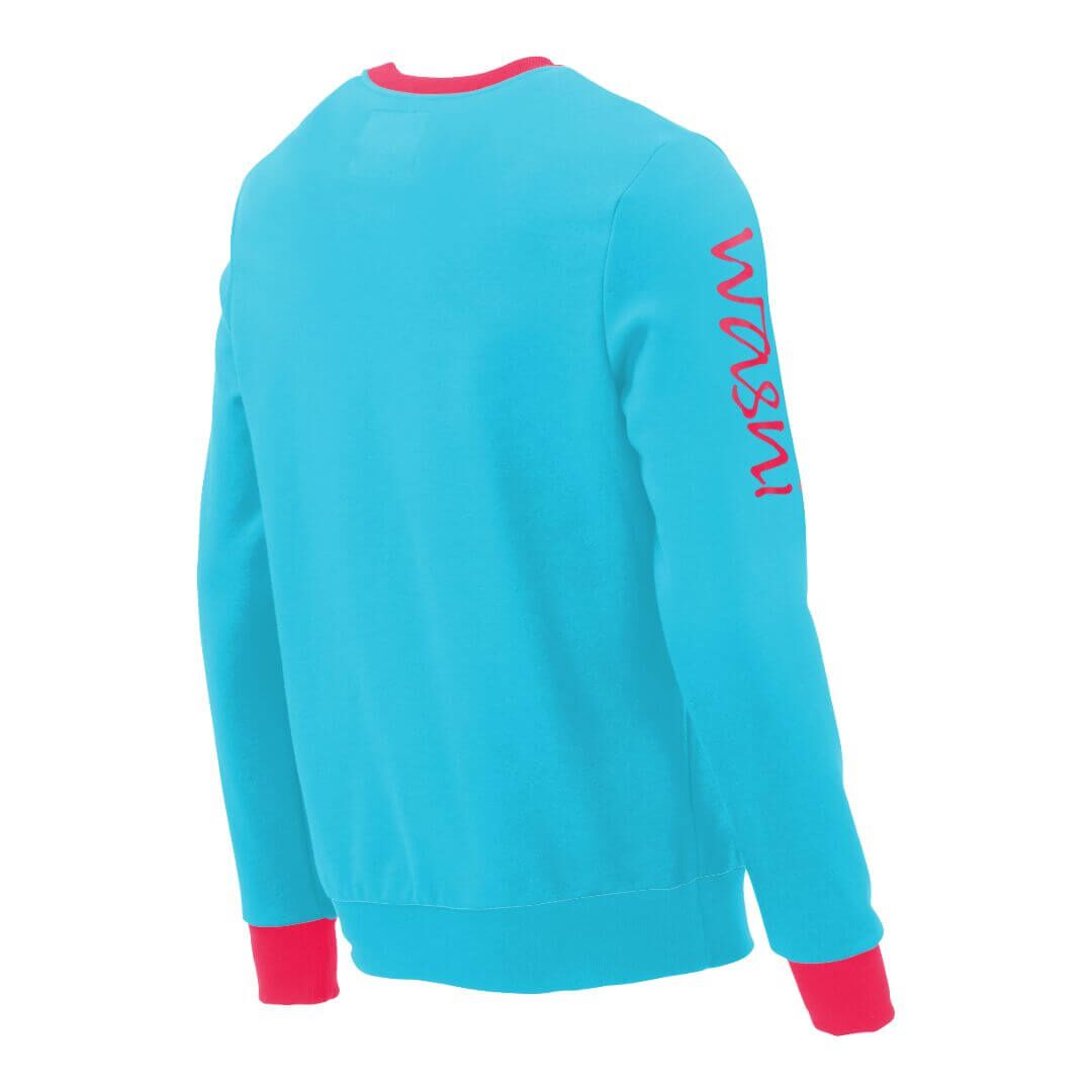 Pullover mit V-Ausschnitt_fairtrade_tuerkis_WAFCIP_rueck