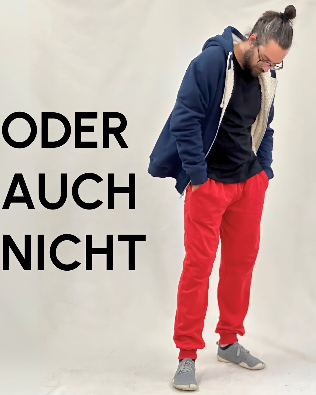 Jogginhose WASNI aus Biobaumwolle für Männer
