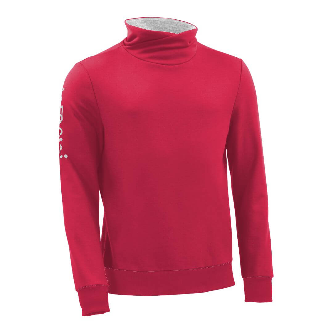 Pullover mit Schalkragen_fairtrade_himbeer_51OCX2_front