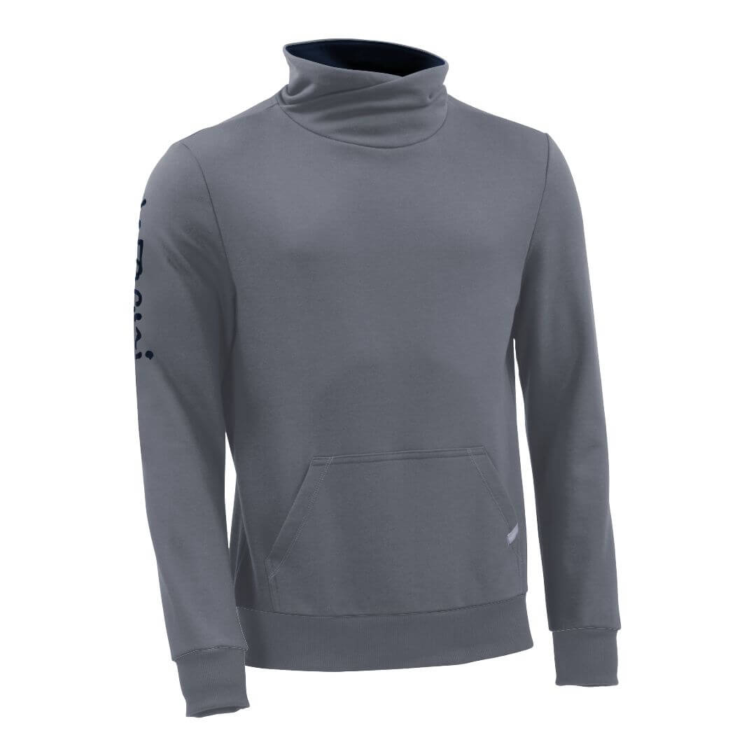 Pullover mit Schalkragen_fairtrade_grau_WDMTAZ_front