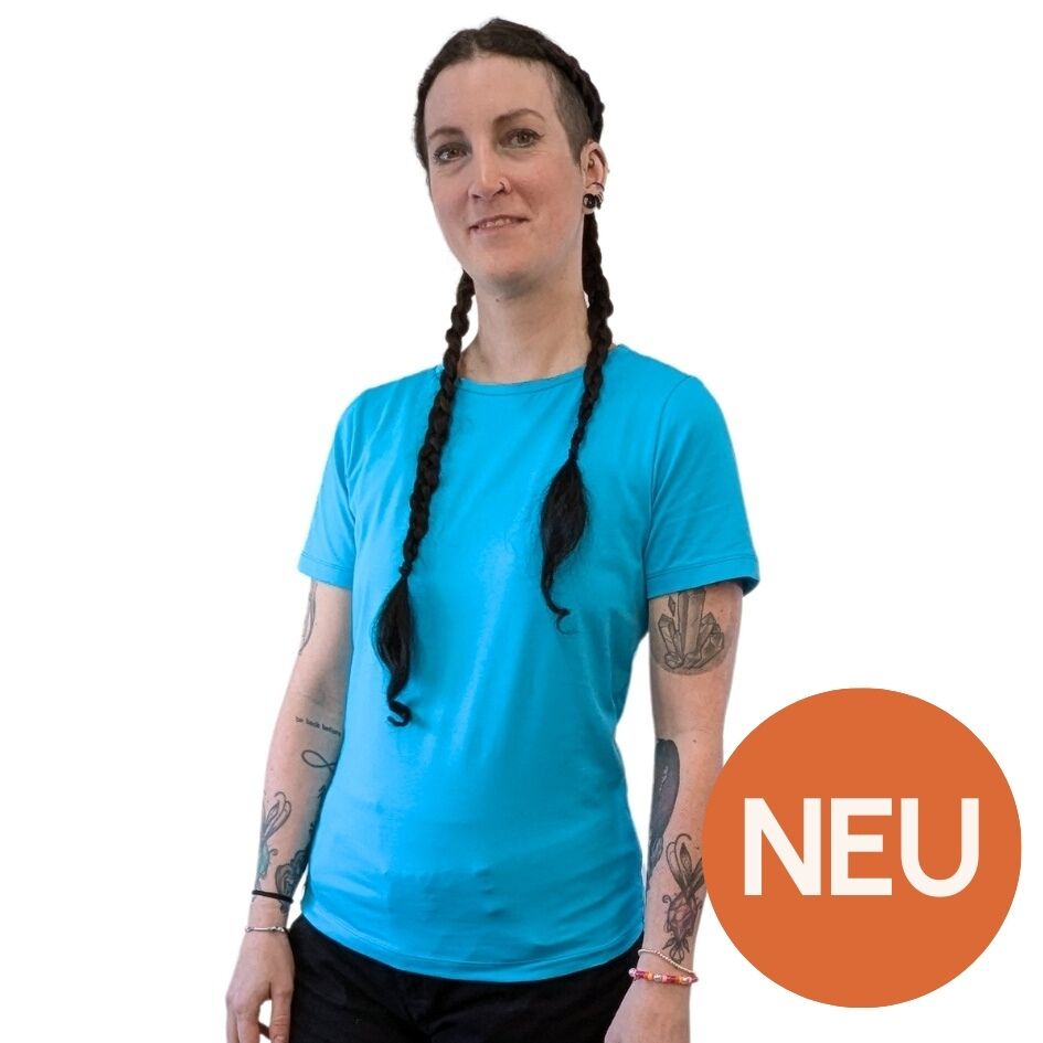 t-shirt_frau_stretch_baumwolle_fair_tuerkis+NEU