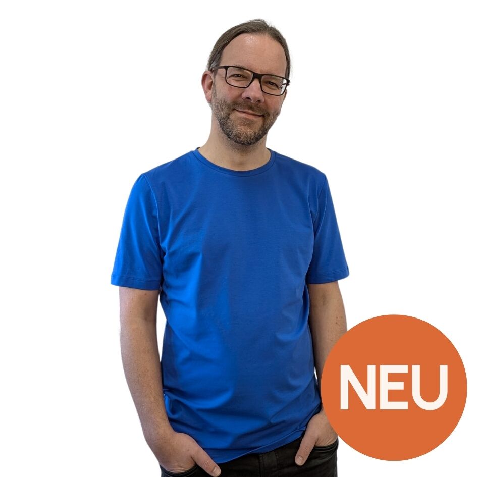 t-shirt_mann_stretch_baumwolle_fair_kornblume+NEU