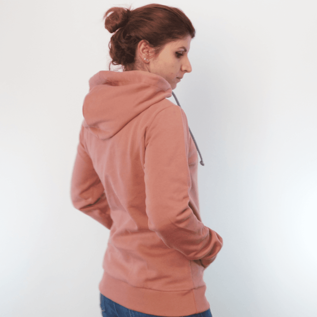 rosenholz_oRV_rueck Hoodie fair fashion biobaumwolle öko slow fashion Hoodie