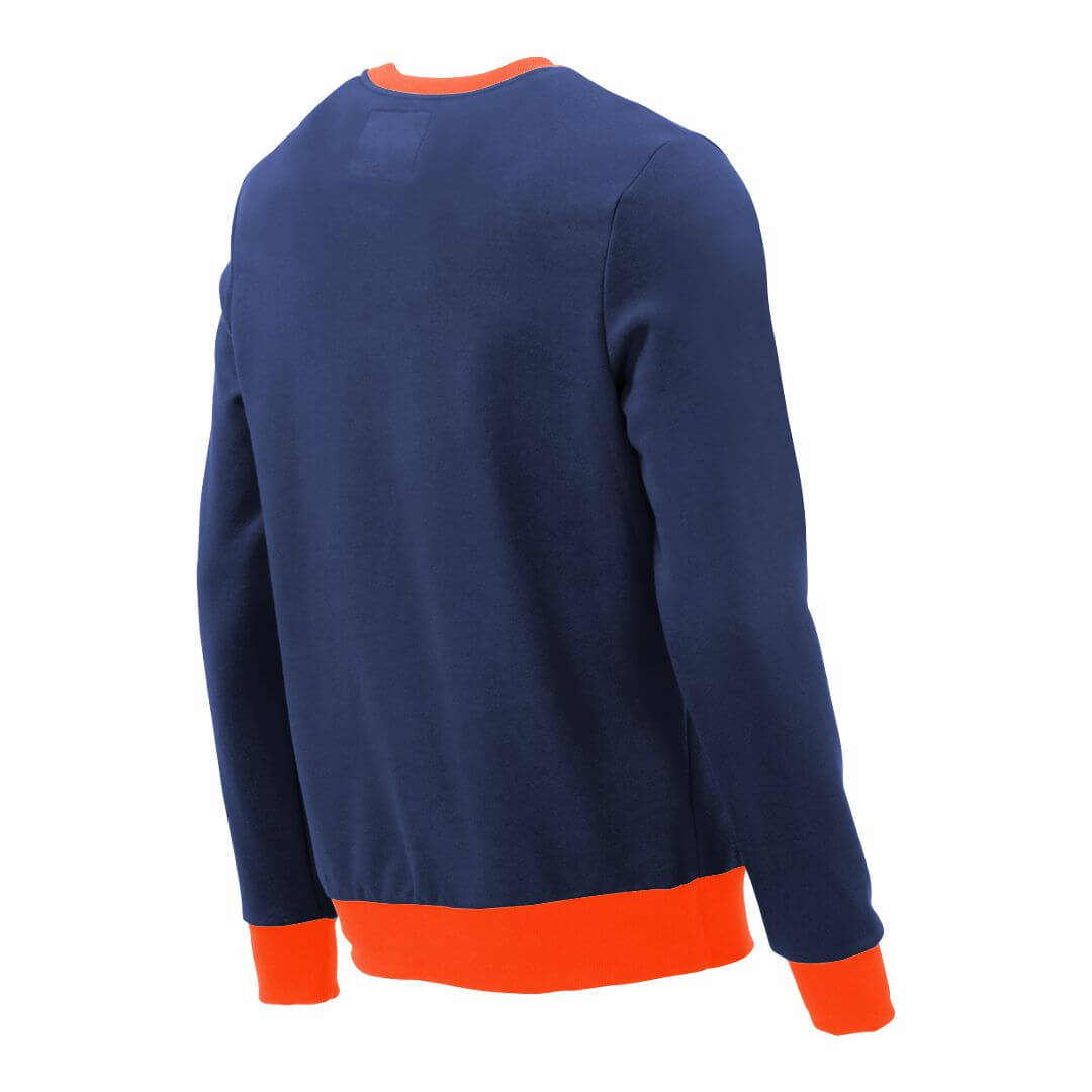 Pullover mit V-Ausschnitt_fairtrade_blau_314EKH_rueck