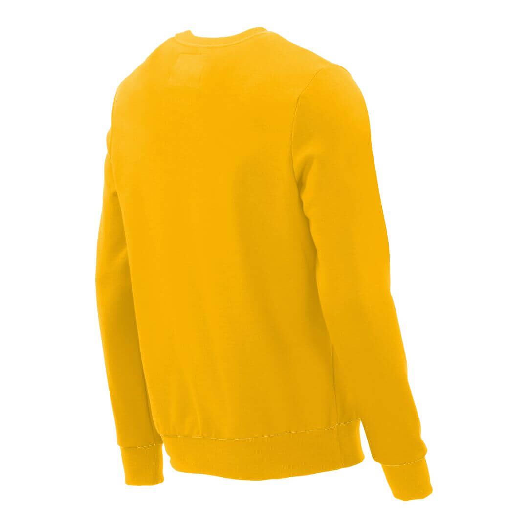 Pullover mit V-Ausschnitt_fairtrade_gelb_0FB03P_rueck