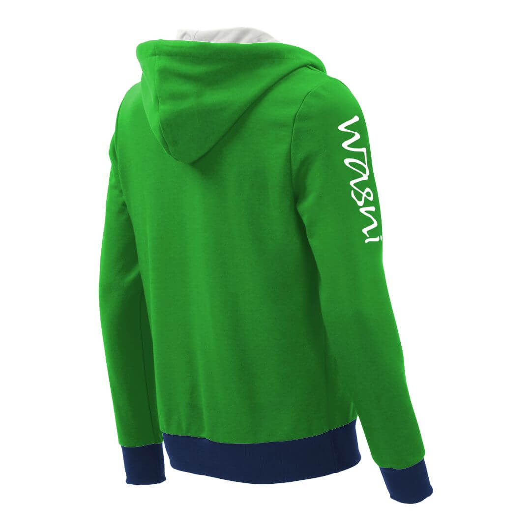 Kapuzenpullover mit Schalkragen_fairtrade_gruen_NAD5WG_rueck