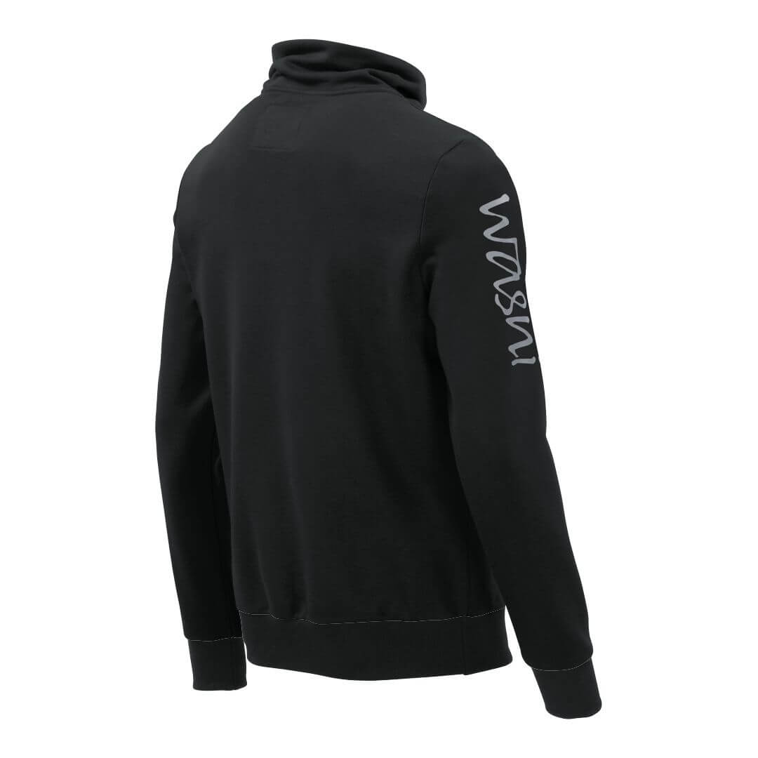 Pullover mit Schalkragen_fairtrade_schwarz_091BH7_rueck