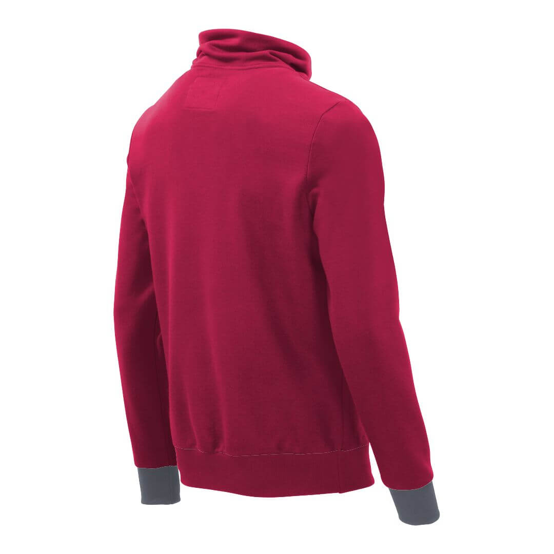 Pullover mit Schalkragen_fairtrade_weinrot_ZSBHF1_rueck