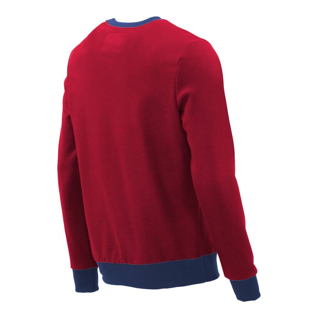 Pullover mit V-Ausschnitt_fairtrade_rot_7LMLID_rueck
