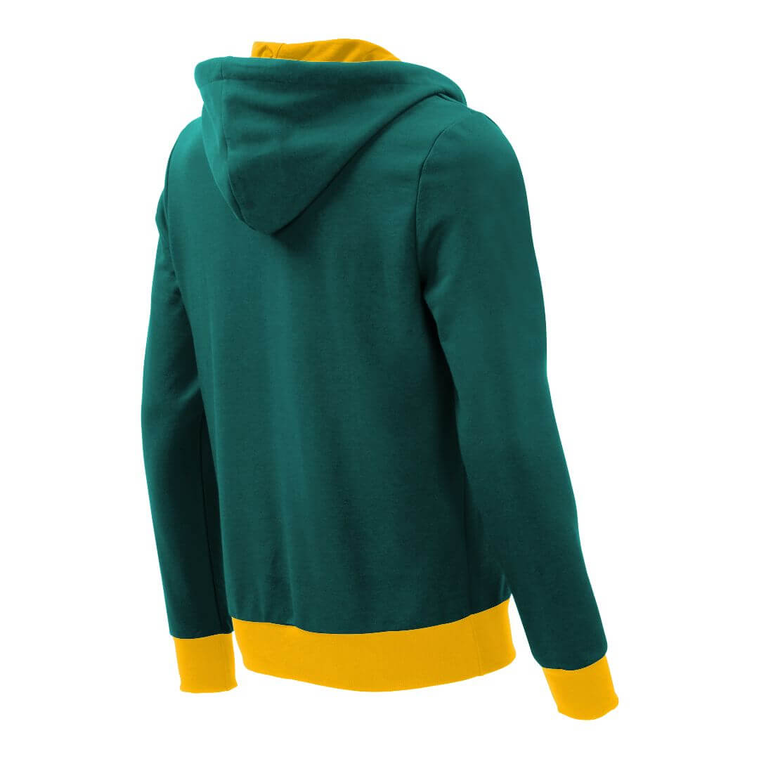 Kapuzenpullover mit Schalkragen_fairtrade_petrol_83HWJ0_rueck