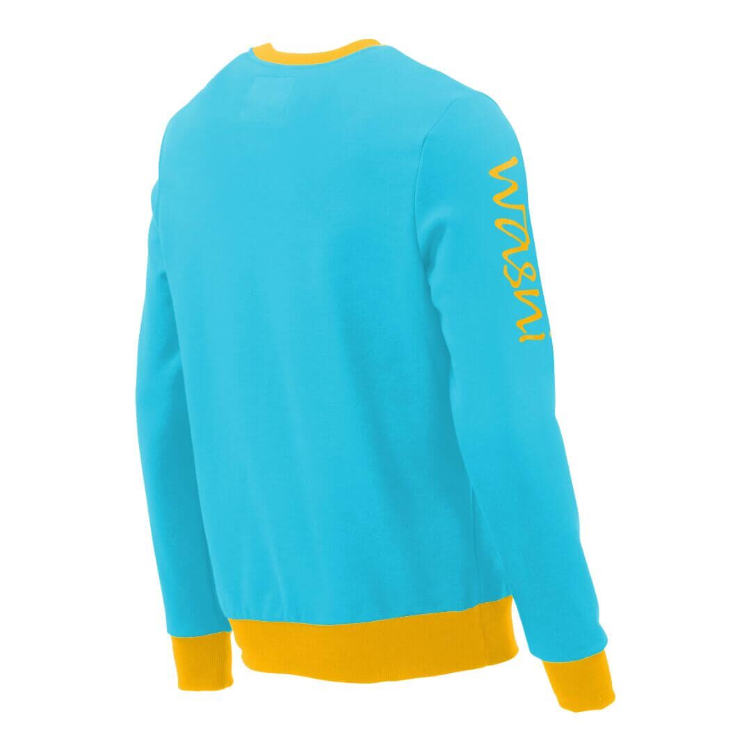 Pullover mit V-Ausschnitt_fairtrade_tuerkis_3138A5_rueck