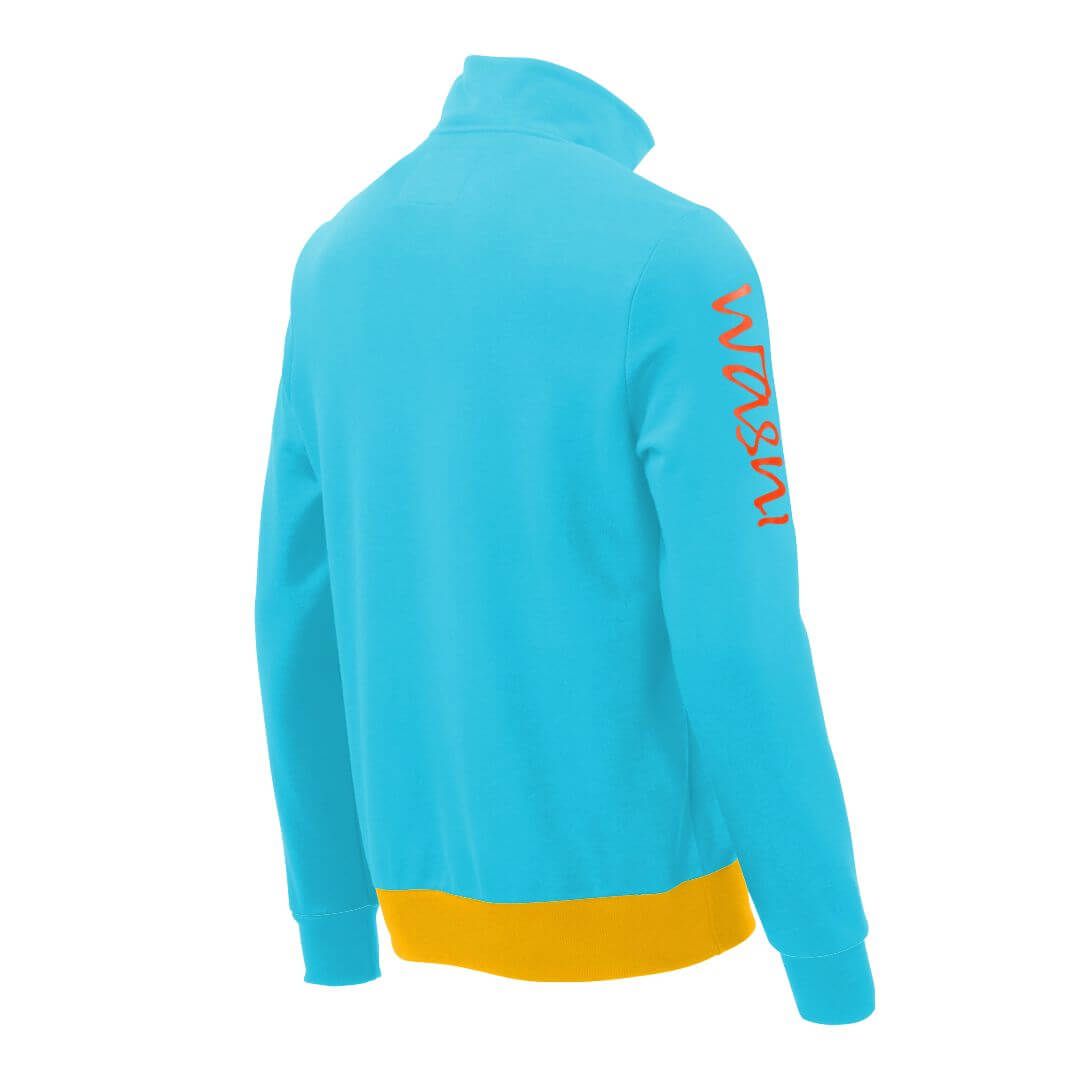 Sweatjacke_fairtrade_tuerkis_WZNOM5_rueck