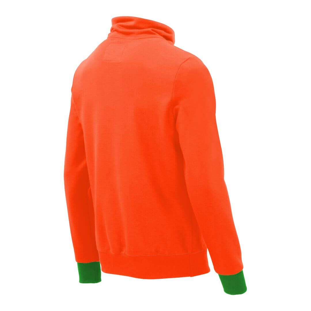 Pullover mit Schalkragen_fairtrade_orange_N0DOEE_rueck
