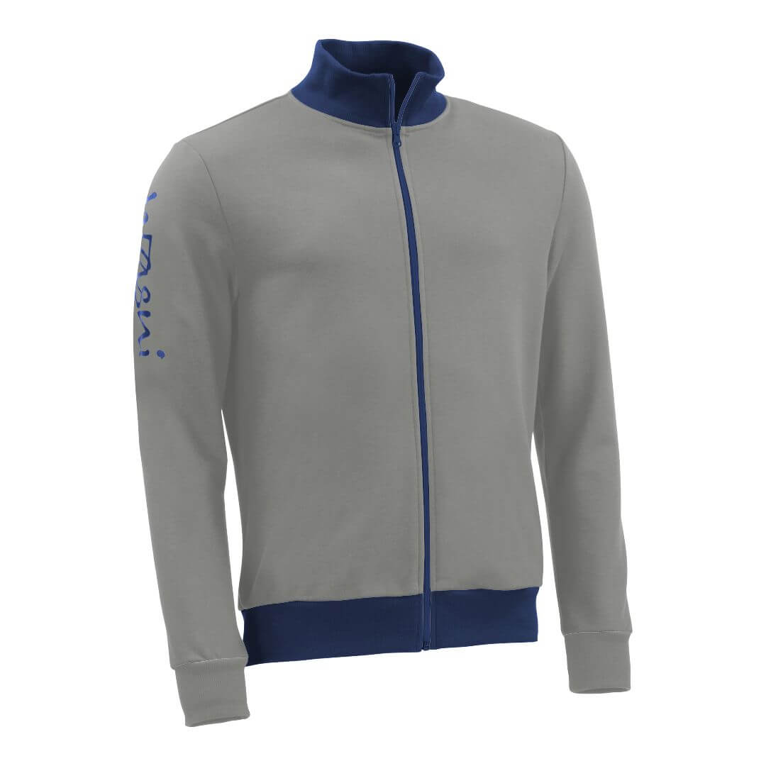 Stehkragenjacke_fairtrade_grau_KMD73Z_front