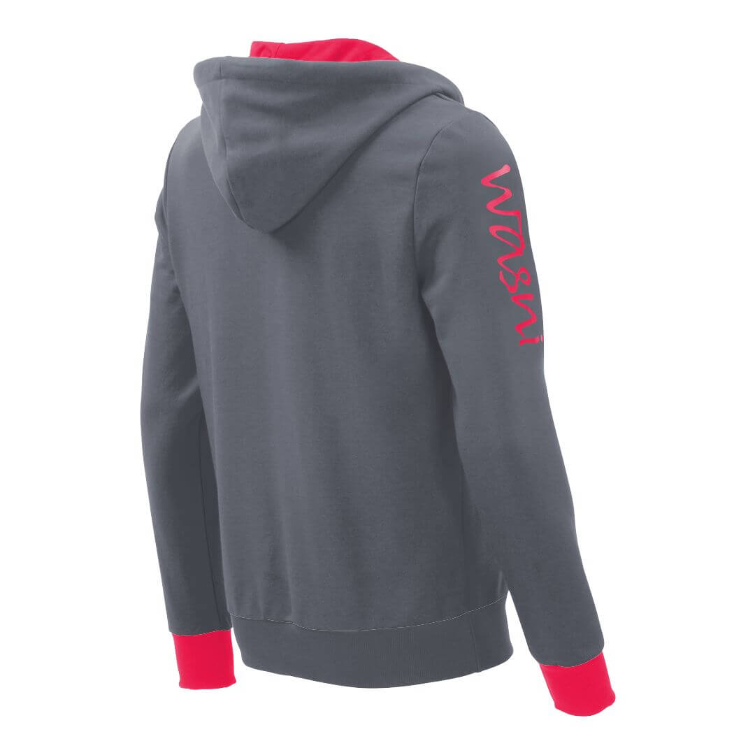 Kapuzenpullover mit Schalkragen_fairtrade_grau_NJB32S_rueck