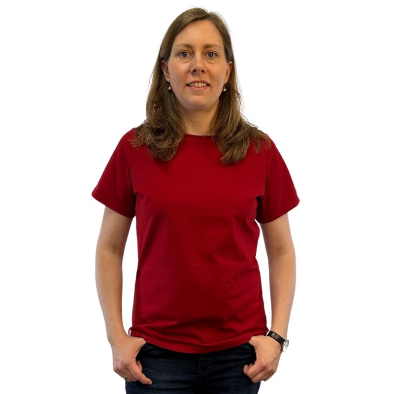 TShirt chili Frauen. Fair fashion made in Germany