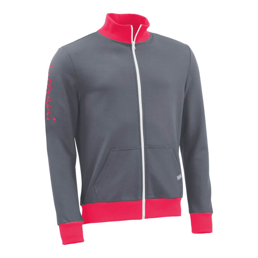 Stehkragenjacke_fairtrade_grau_7UKCCA_front