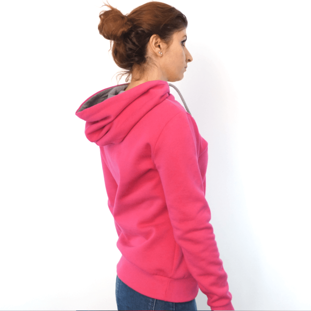 pink_oRV_rueck Hoodie fair fashion biobaumwolle öko slow fashion Hoodie